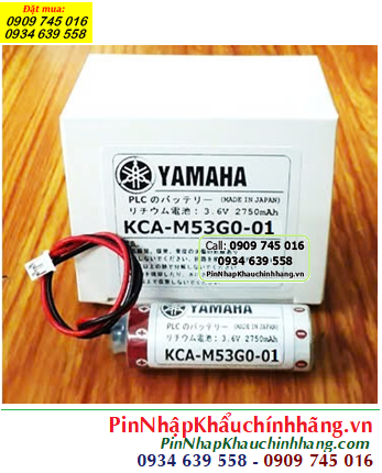 Yamaha KCA-M53G0-01; Pin nuôi nguồn Yamaha KCA-M53G0-01 lithium 3.6v 2750mAh, Xuất xứ NHẬT 